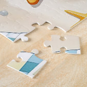 Küstenseesterne Strand Muster Puzzle (Seite)
