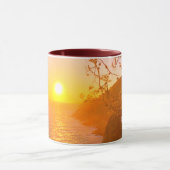 Küstensicht, Abend leichte Tasse (Zentrum)
