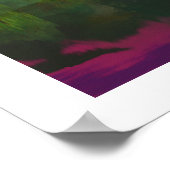 Küstensicht abstrakte Landschaft Poster (Ecke)