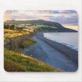 Küstensicht auf Greystones South Beach Mousepad