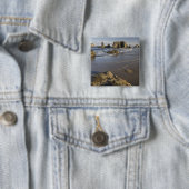 Küstensicht, Bandon, Oregon Button (Beispiel)