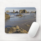 Küstensicht, Bandon, Oregon Mousepad (Mit Mouse)