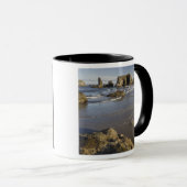 Küstensicht, Bandon, Oregon Tasse (VorderseiteRechts)
