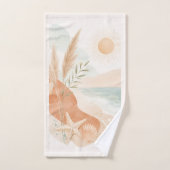 Küstensonnenlicht-Serenity-Boho-Strand Badhandtuch Set (Handtuch)
