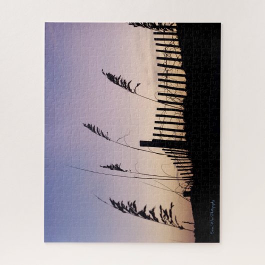 Küstensonnenuntergang Puzzle (Vertikal)