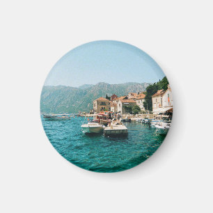 Küstenstadt Perast, Montenegro Magnet