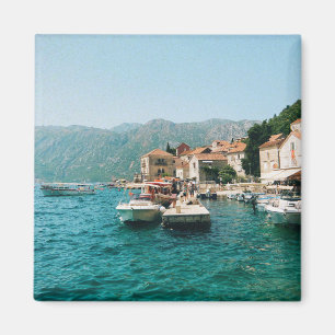 Küstenstadt Perast, Montenegro Magnet
