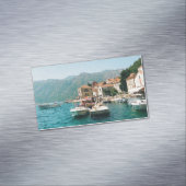 Küstenstadt Perast, Montenegro Magnetische Visitenkarte (Beispiel)