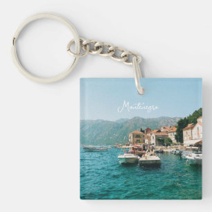 Küstenstadt Perast, Montenegro Schlüsselanhänger