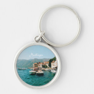 Küstenstadt Perast, Montenegro Schlüsselanhänger