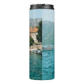 Küstenstadt Perast, Montenegro Thermosbecher (Rückseite)