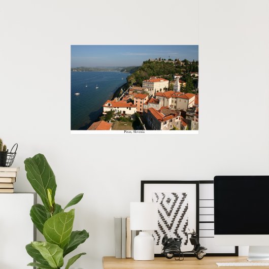 Küstenstadt Poster (Heimbüro)