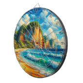 Küstenstädte Ruhe: majestätische Klippen und ruhig Dartscheibe (Vorderseite rechts)