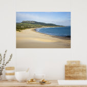 Küstenstrand an der Küste in der Nähe von Tarifa Poster (Küche)
