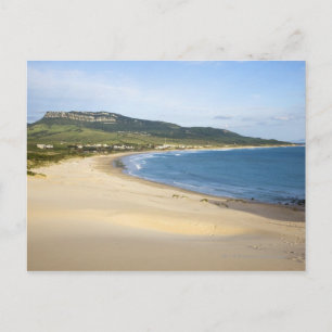 Küstenstrand an der Küste in der Nähe von Tarifa Postkarte