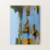 Küstenstrand Guam. Puzzle (Vertikal)