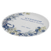 Küstenstrand House Marine Life Personalisiert Est. Schneidebrett (Ecke)