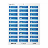 Küstenstrand Seashell Weihnachtsbaum (Vorne)