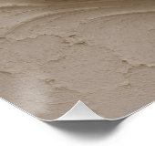 Küstenstrand-Wandkunst-Druckposter  Poster (Ecke)