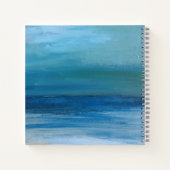 Küstenstrand Wave Fine Art Malerei Notizbuch (Rückseite)