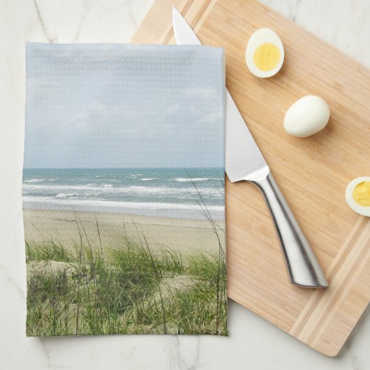 KüstenstrandDunes Geschirrtuch (Viertel Falte)