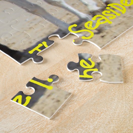 Küstenstrandlandschaft Donkey Ride Picture Puzzle (Seite)