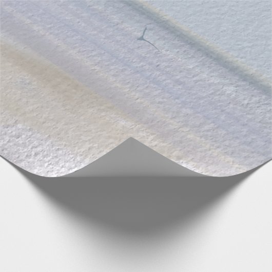 Küstenstrandstrand Geschenkpapier (Ecke)