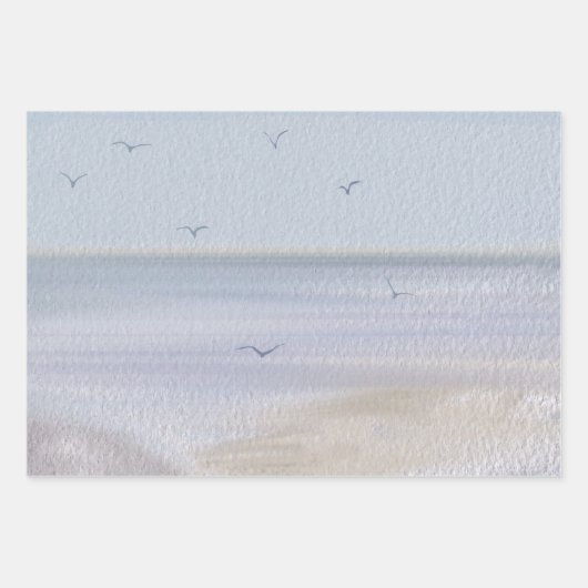 Küstenstrandstrand Geschenkpapier Set (Vorderseite 3)