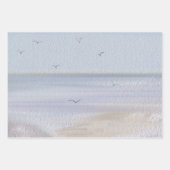 Küstenstrandstrand Geschenkpapier Set (Vorderseite)