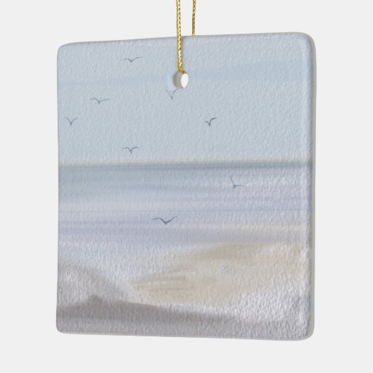 Küstenstrandstrand Keramikornament (Links)