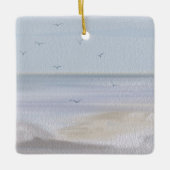 Küstenstrandstrand Keramikornament (Vorderseite)