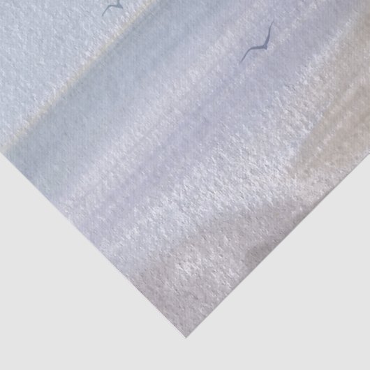 Küstenstrandstrand Seidenpapier (Ausschnitt)