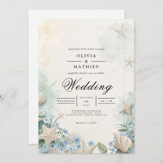 Küstenstrasse Einladung (Vorne/Hinten)