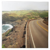 Küstenstraße Fliese (Vorderseite)