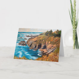 Küstenstrasse Garrapata Grußkarte Karte