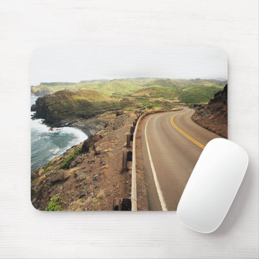 Küstenstraße Mousepad (Mit Mouse)