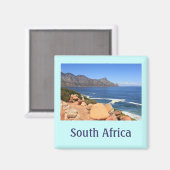 Küstenstraße nach Kapstadt, Südafrika Magnet (Vorderseite/Rückseite)