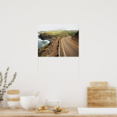 Küstenstraße Poster (Küche)