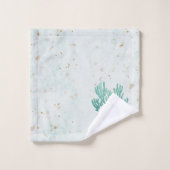 Küstenstrasse SEAS & GREETINGS Türkisfarbener Glit Badhandtuch Set (Waschlappen)