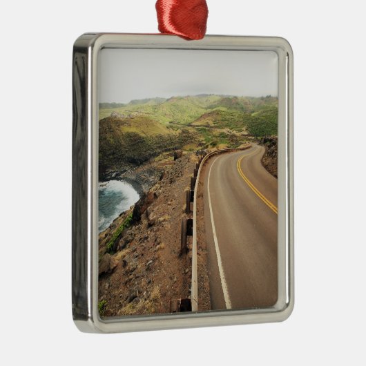Küstenstraße Silbernes Ornament (Rechts)