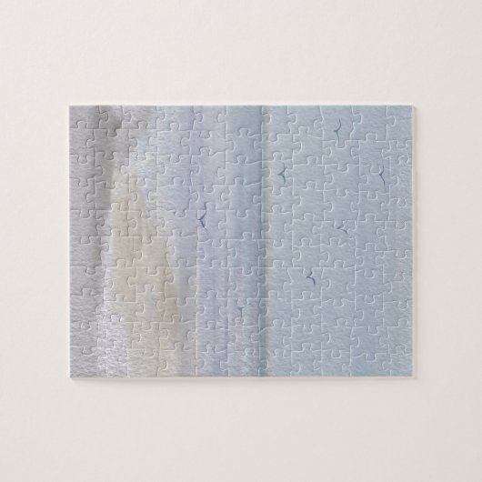 Küstenstrasse Strand Wasserfarbe Jigsaw Puzzle (Horizontal)