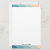 Küstenstreifen Briefpapier (Vorderseite)