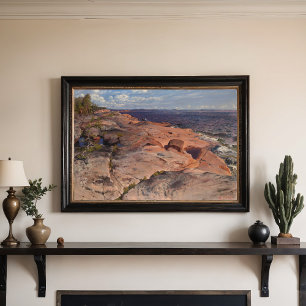 Küstenstreifen in Villinki, Helmi Biese Poster