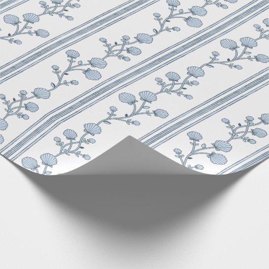 Küstenstreifen mit einem Durchmesser von 30 cm x 2 Geschenkpapier (Ecke)