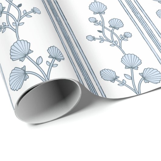 Küstenstreifen mit einem Durchmesser von 30 cm x 2 Geschenkpapier (Rolleneckpunkt)