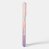Küstenstreifen - Pastell Sunset Gradient Case-Mate iPhone Hülle (Rückseite / Rechts)