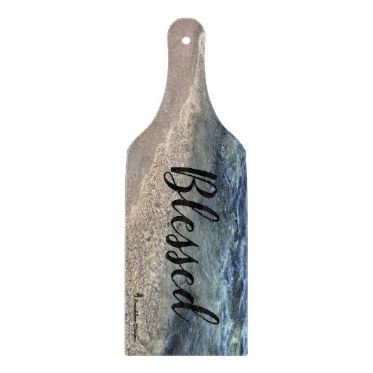 Küstenstreifen Schneidebrett (Vorderseite)