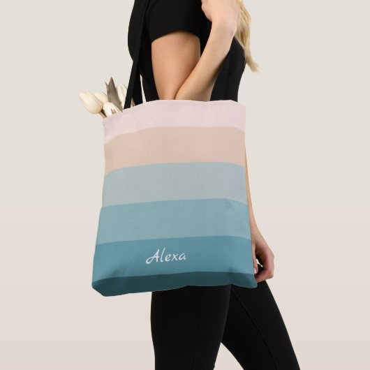 Küstenstreifen tasche (Von Nahem)