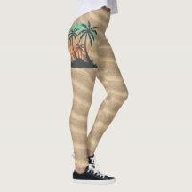Küstenströmungen - Benutzerdefinierte Damen-Leggin