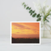 Küstensunrise Postkarte (Stehend Vorderseite)